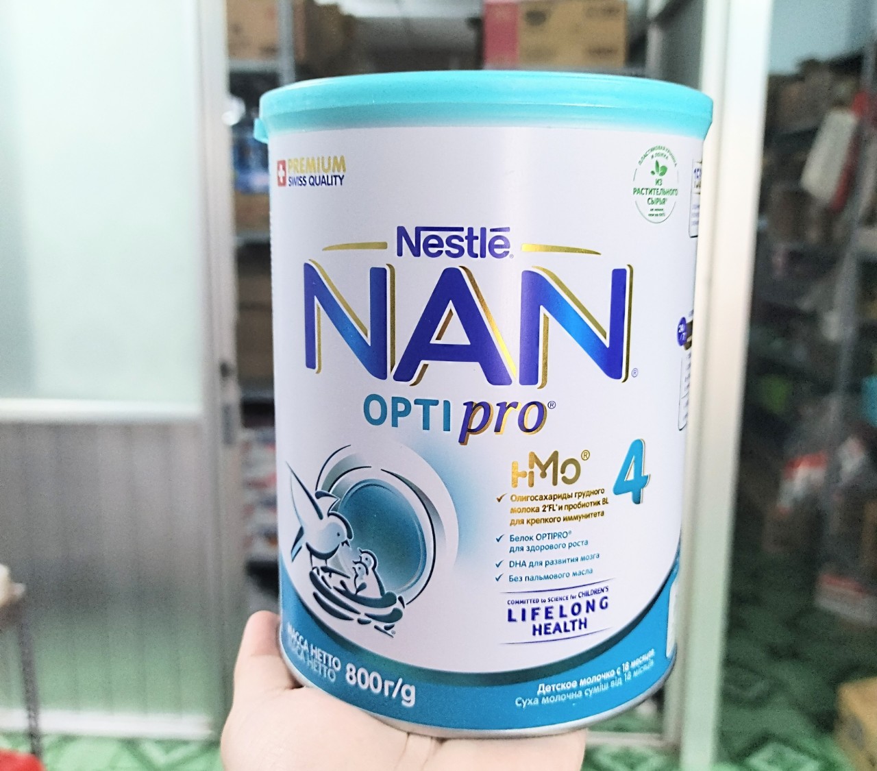 SỮA NAN OPTIPRO NGA 800GR SỐ 1-2-3-4
