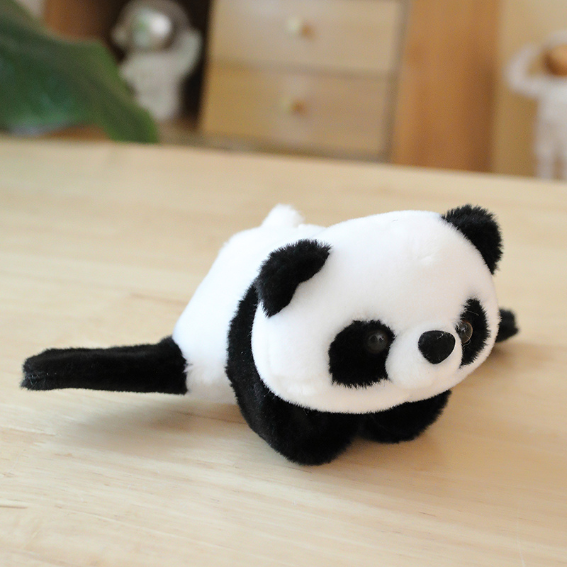 1pc Kawaii Animal Slap Snap Wrap Wristband Bracelet Panda Plush Hand Ring Wristband For Kids Toys Birthday Elegant Present.