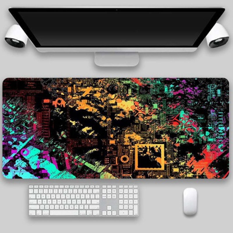 (C G K Gaming Mouse Pad Computer Anime Mousepad Office Soft Gaming Laptop Mouse Mats
