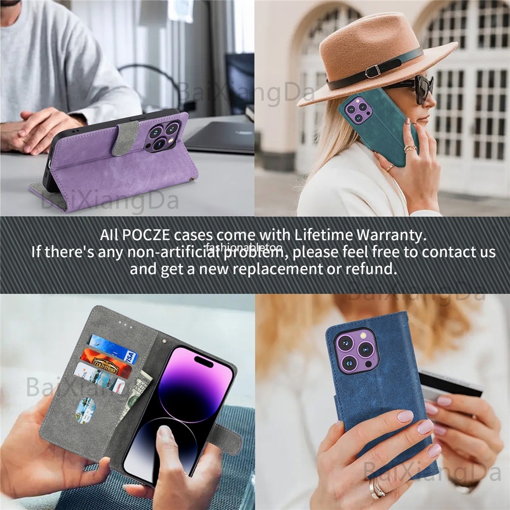 Bằng da nắp gập Ốp điện thoại cho realme C51 realmec51 realme C53 realmec53 khung vỏ vỏ lưng chống sốc