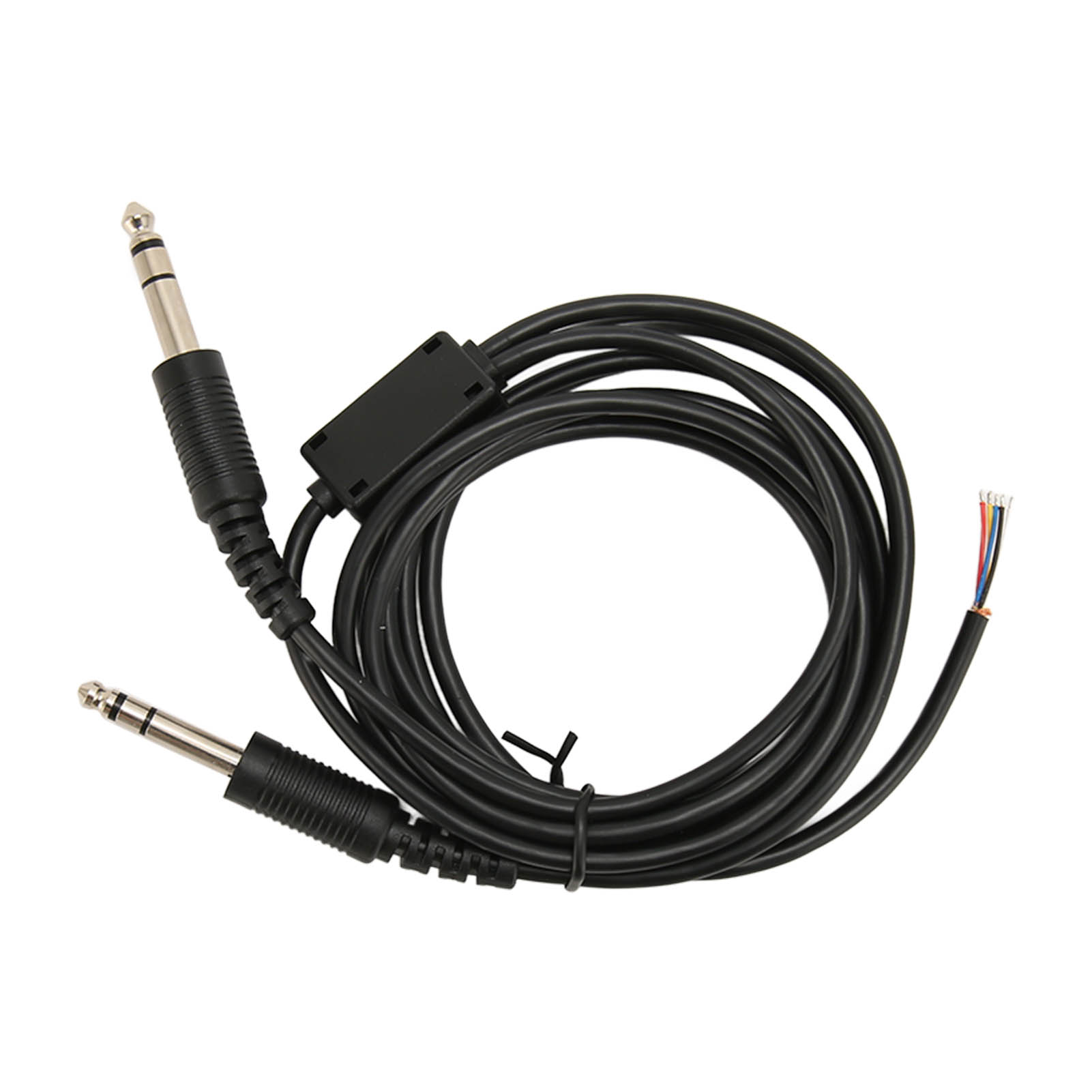 Aviation Headset Cable Replacement Premium PVC Dual GA Plug Pilot Headphone DIY Cable 6.6ft