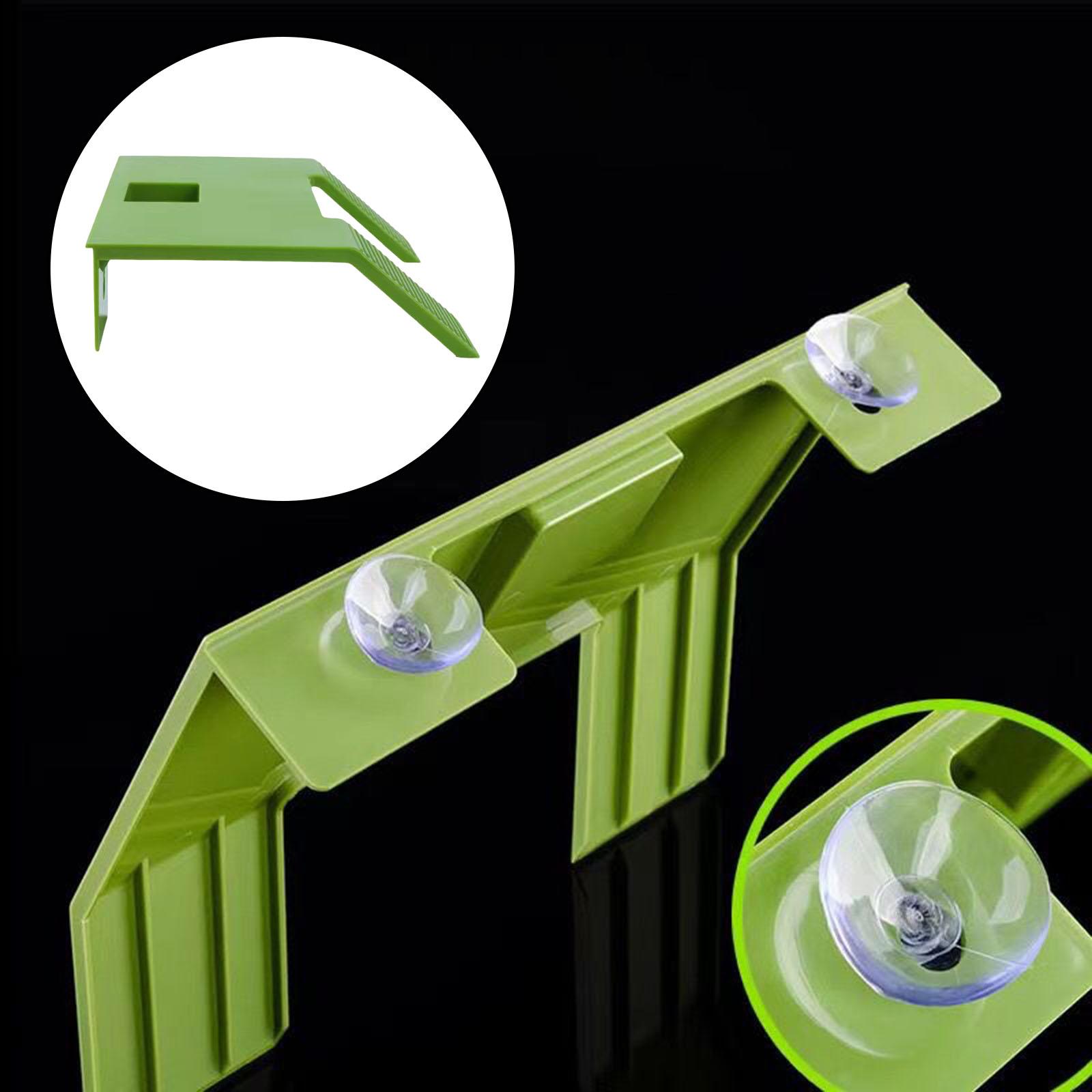 Moon TRIANGLE Turtle Resting Basking Platform Climbing Shelf for Frog Tortoises Amphibians