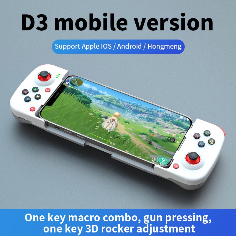 iPhone Game Controller, Mobile Wireless Gaming Gamepad Joystick for iOS  13.4+ System iPhone iPad Support MFI Game Call Of Duty Mobile (COD), Modern  Combat 5 Shooting Fighting Racing Game, Direct Play 