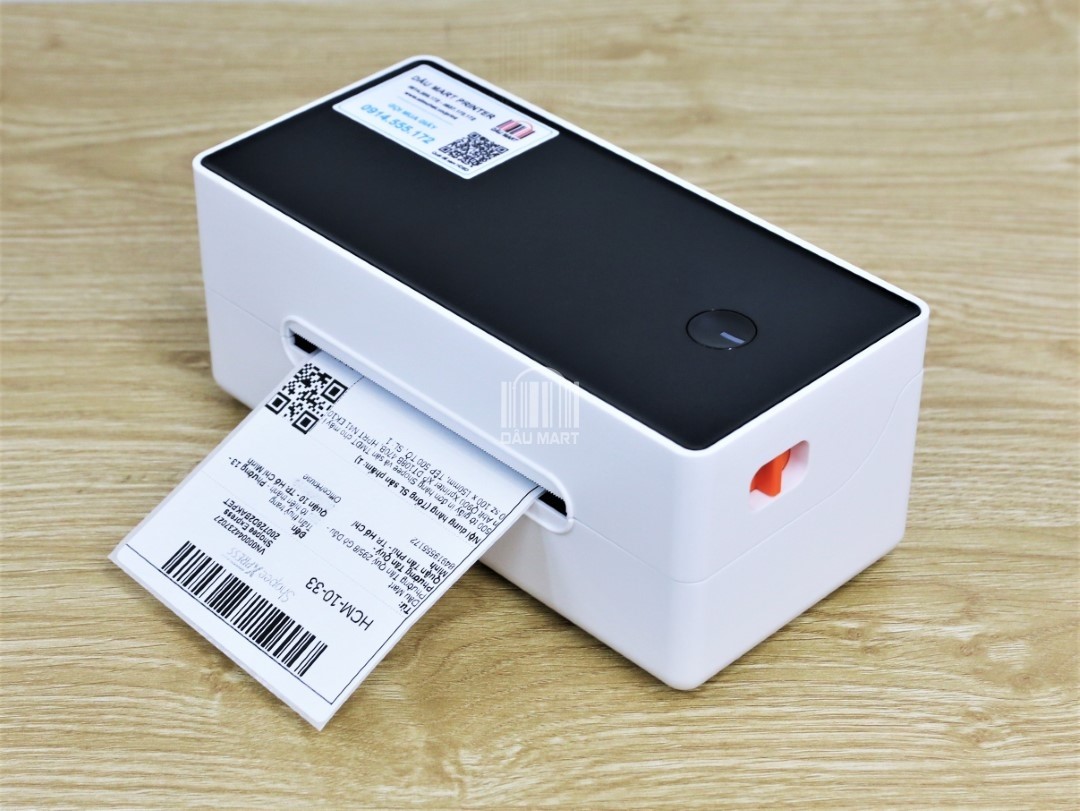 [HCM]Máy in đơn hàng TMĐT dPos RP421 in tem nhãn giấy tự dán và phiếu vận chuyển giao hàng bằng công nghệ in nhiệt không dùng mực – Dâu Mart