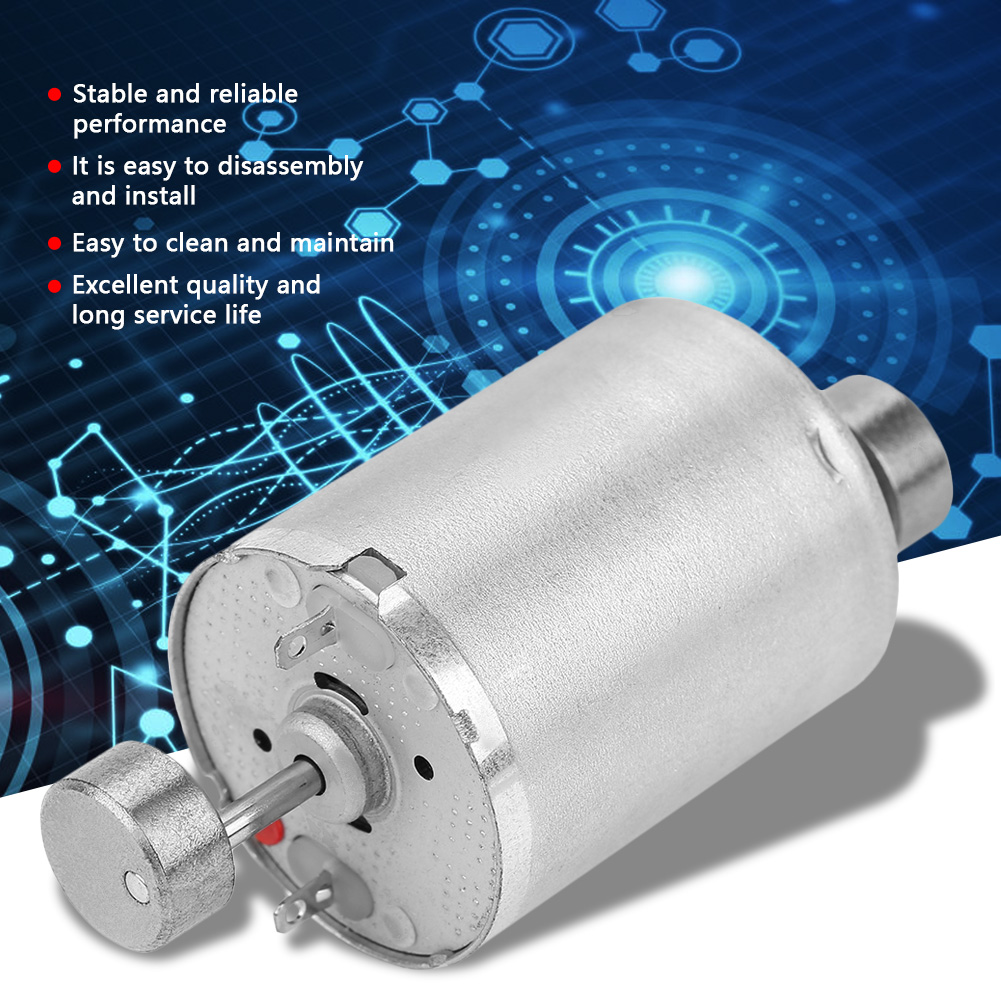 Động cơ rung trục đôi dc rung mạnh 12v chiều dài 31mm