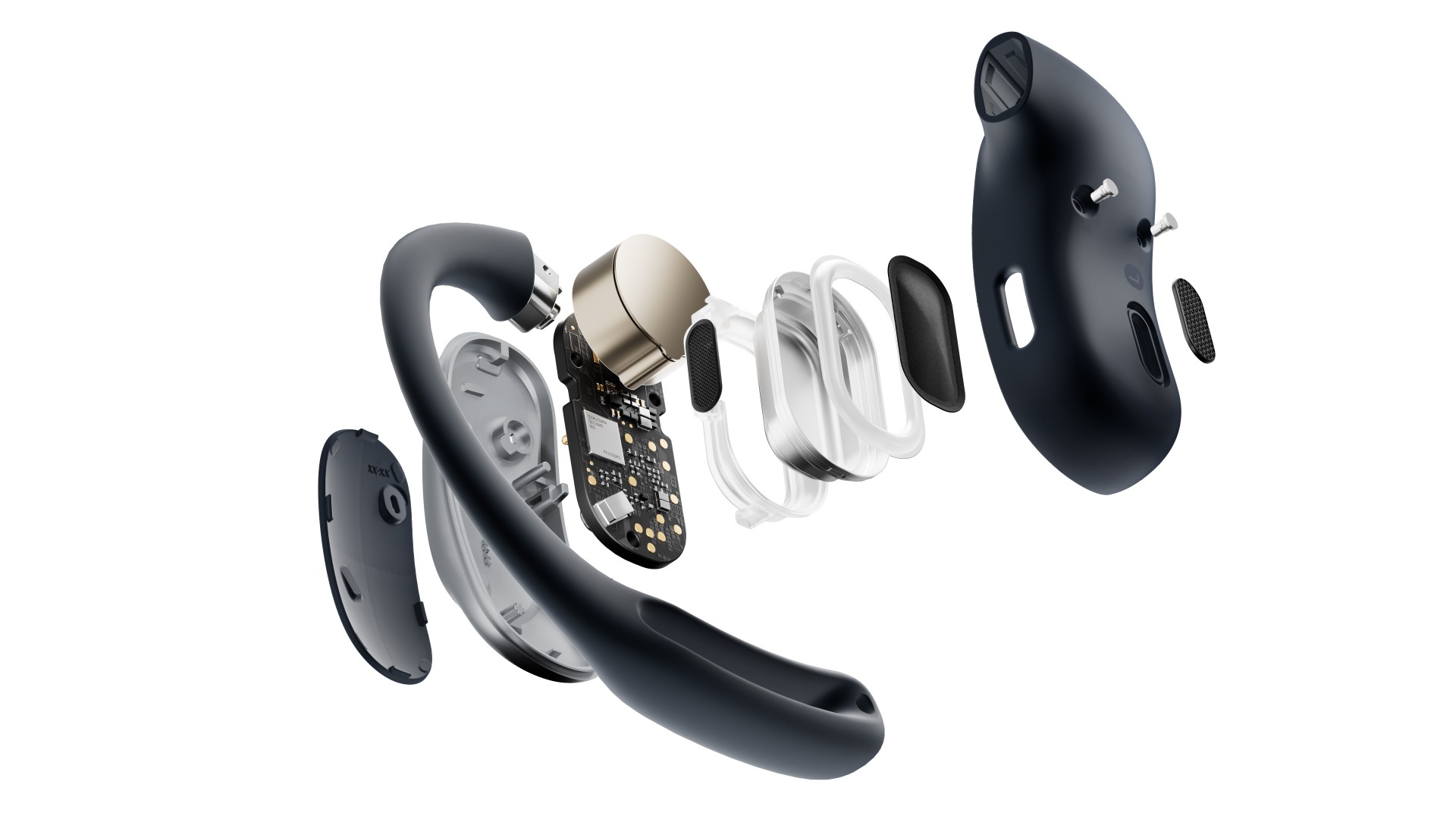 【SHOKZ】 OPENFIT AIR T511 SHOKZ OpenFit Air Open-Ear Headphones, True Wireless Bluetooth