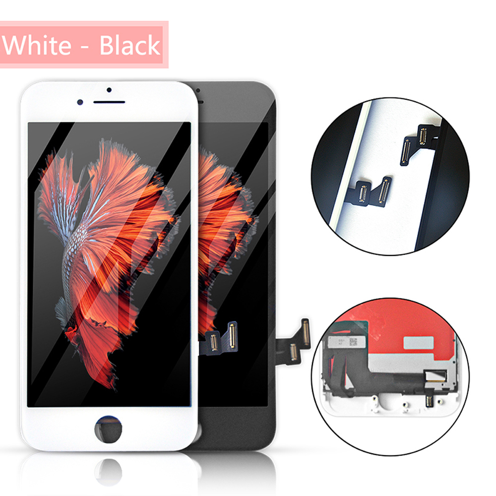 Đối với iPhone 6 6S 6 Plus 6S Plus Màn hình LCD iPhone 7 7 Plus 8 Plus LCD+Camera trước+Loa