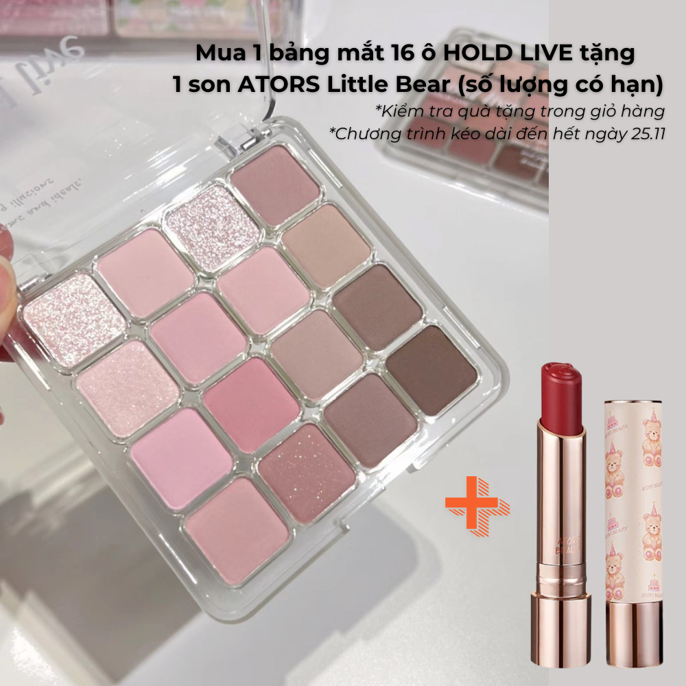[HOLD LIVE] Bảng mắt 16 ô Hold Live Sunset Magic (HL716)