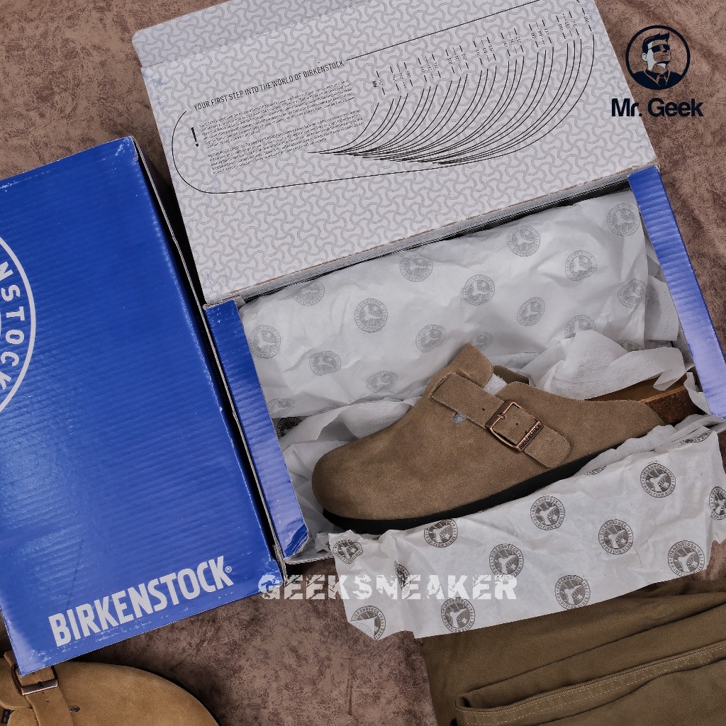 [GeekSneaker] Dép Birkenstock Boston Clog + Sandals