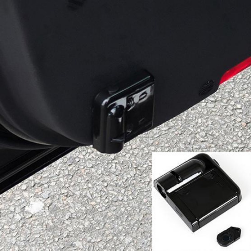 LT QE xe không dây Cửa dẫn Máy chiếu laser Chào mừng Logo đèn chiếu bóng Batman xe kiểu dáng đèn nội thất trong xe