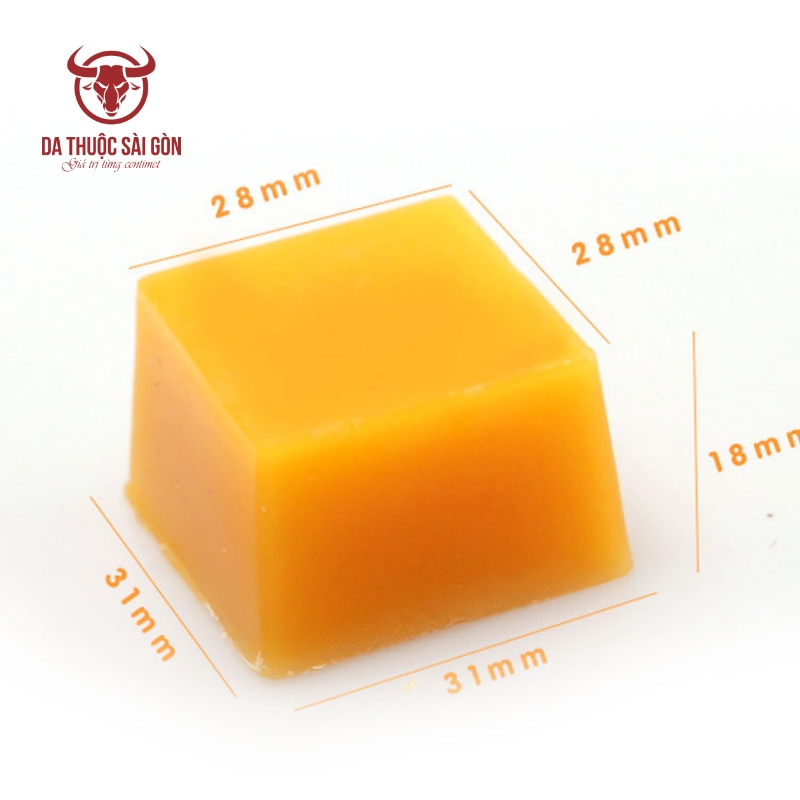 Sáp ong đánh cạnh, chuốt chỉ làm đồ da thủ công - Da Thuộc Sài Gòn