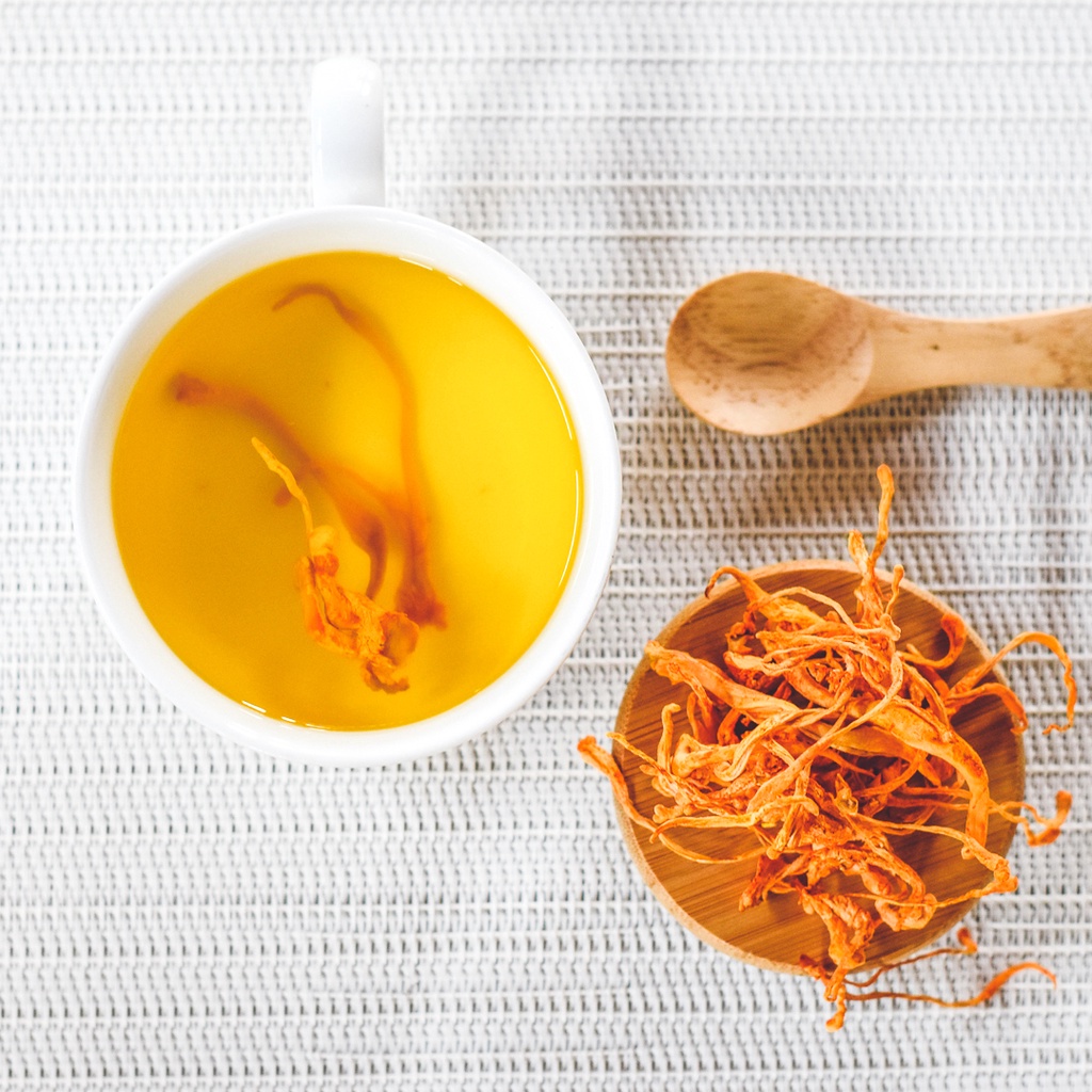 Đông Trùng Hạ Thảo Khô 100G Cao Cấp