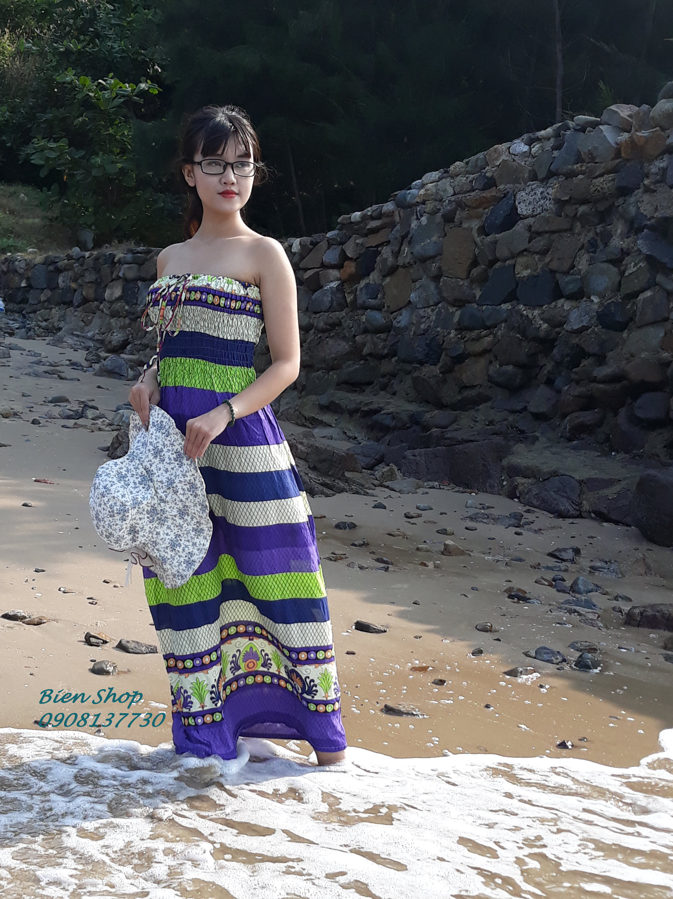 ĐẦM MAXI CÚP NGỰC