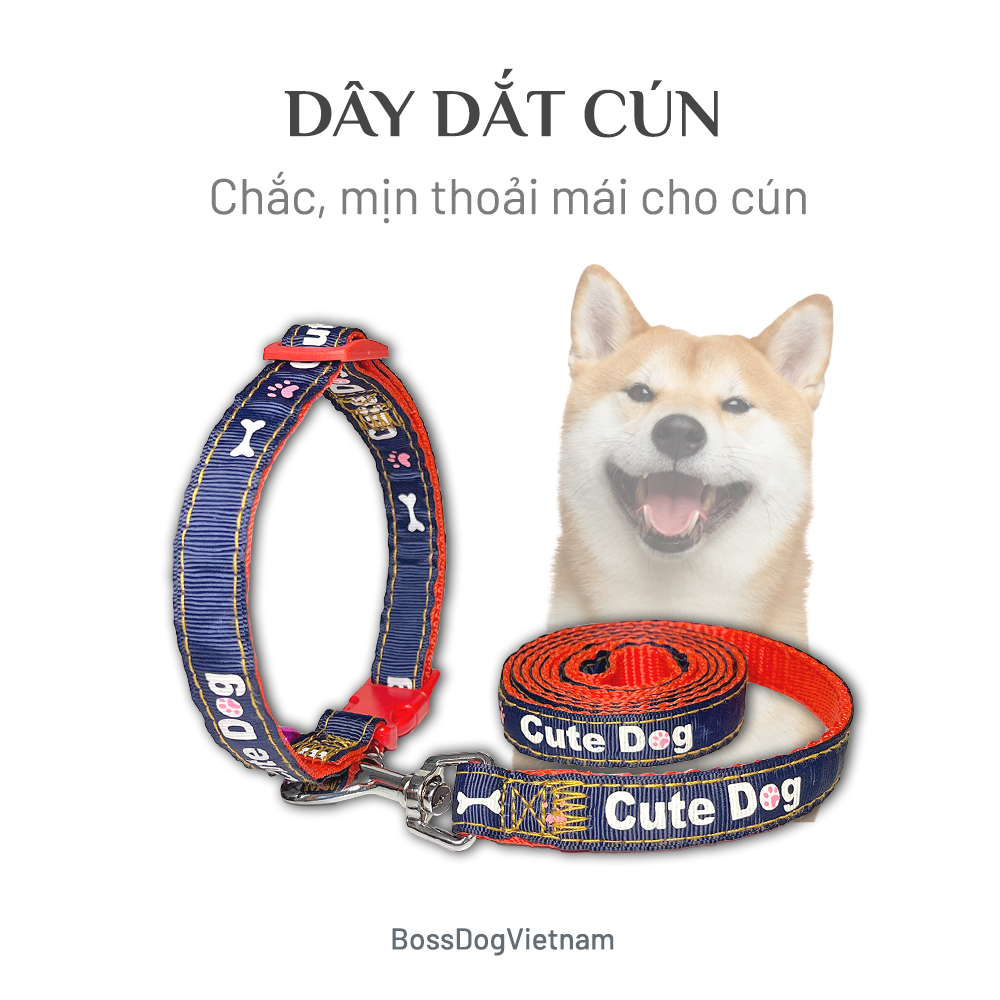 Dây dắt thú cưng cho chó Cute Pet | BossDog