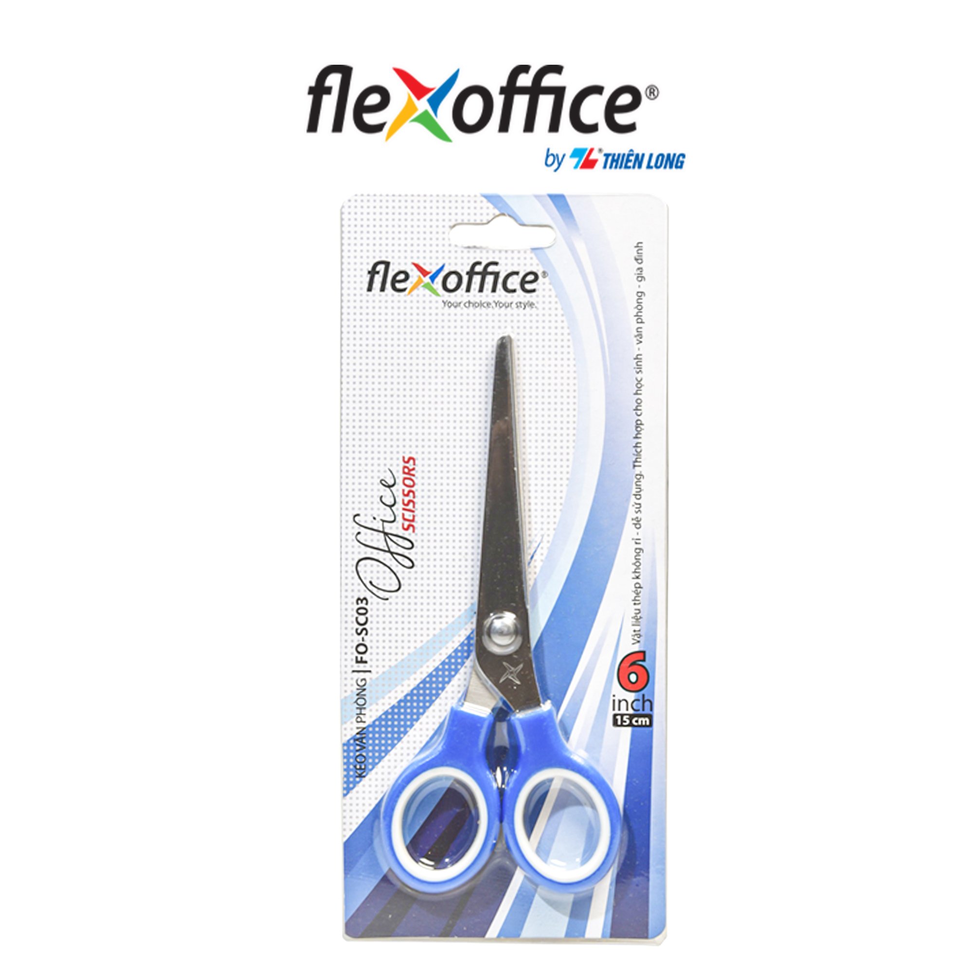 Quà tặng Kéo Flexoffice FO-SC03