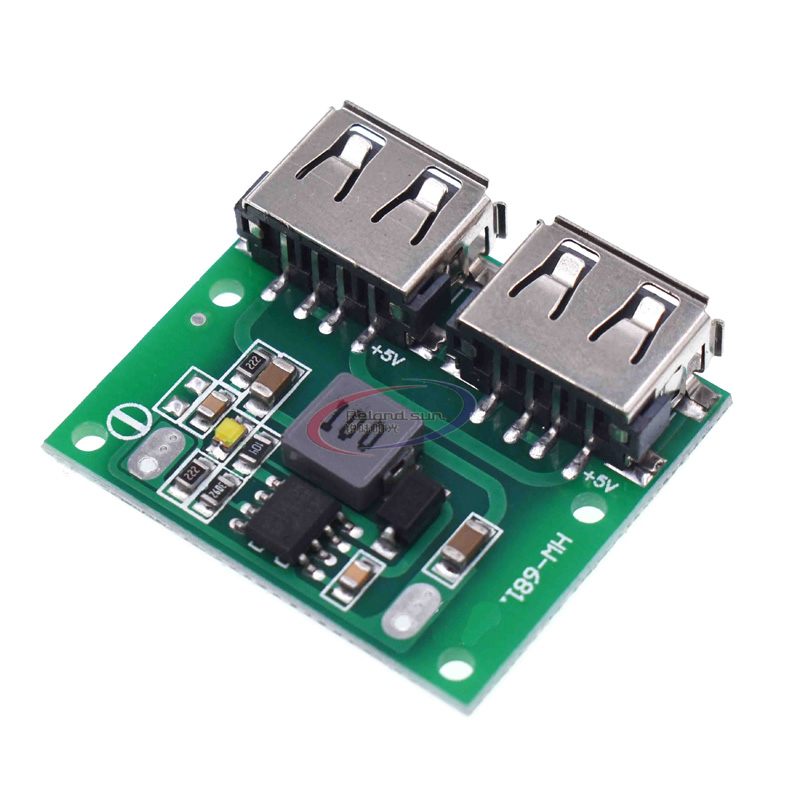 9v 12v 24v to 5v dc-dc step down charger power module dual usb output buck 3a car charging charge