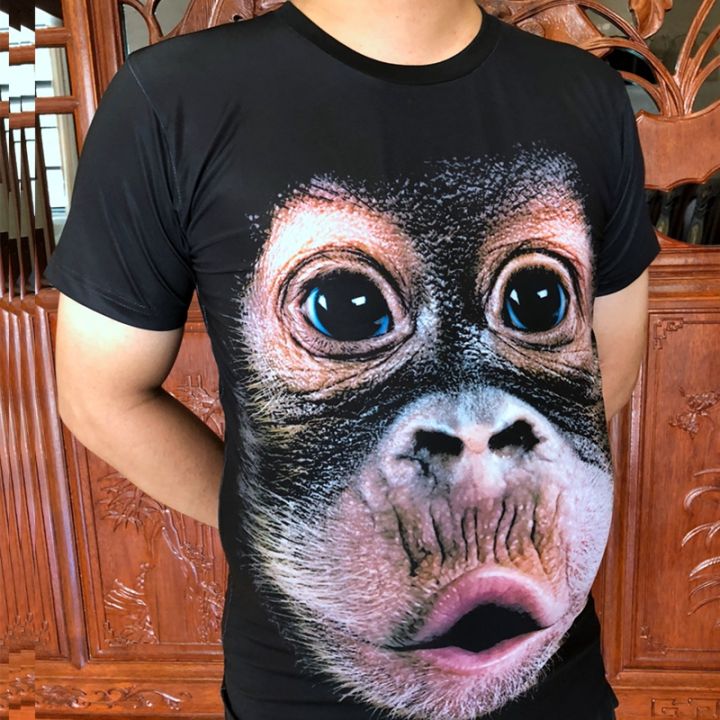 chimpanzee shirt belly