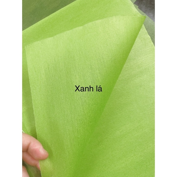 Tập 50 tơ` giấy mếch lụa gói hoa khổ 60*60cm
