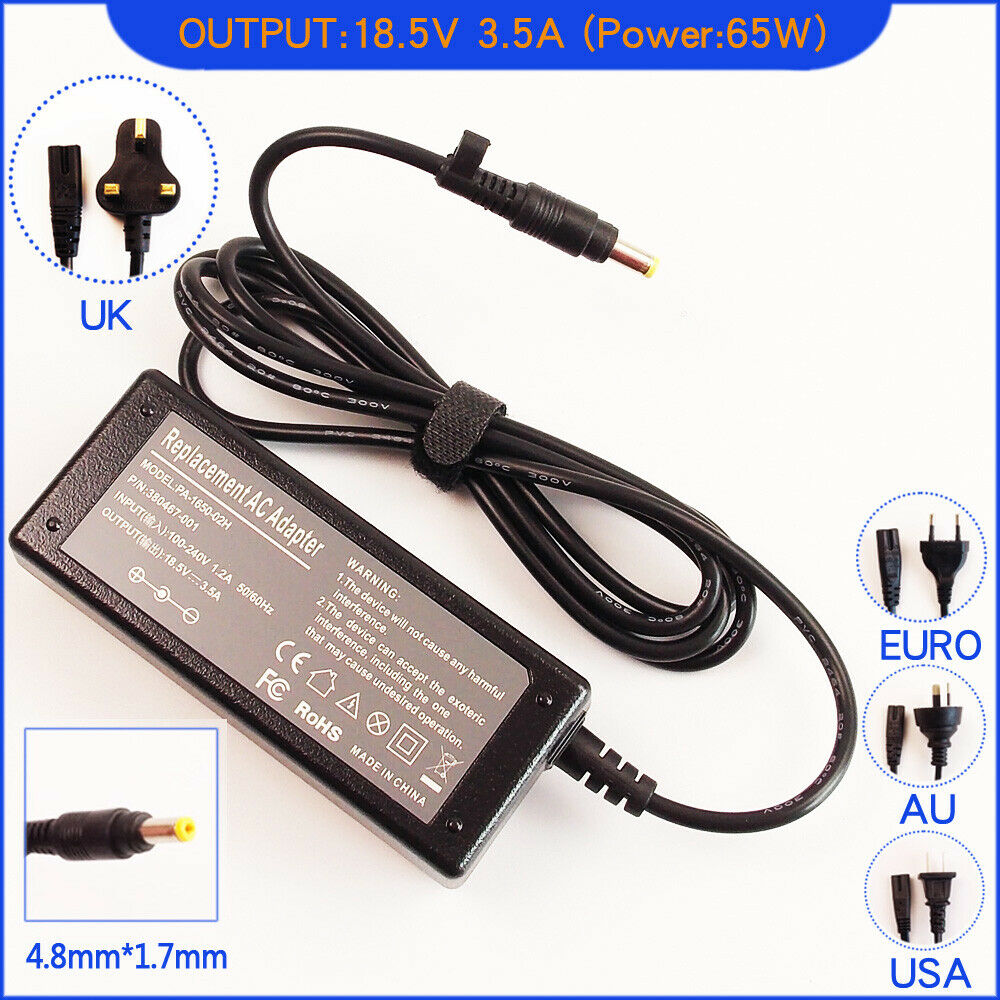Sạc Hp 18.5V/ 3.5A ( 65W ) , 19V/4.7A ( 90W )