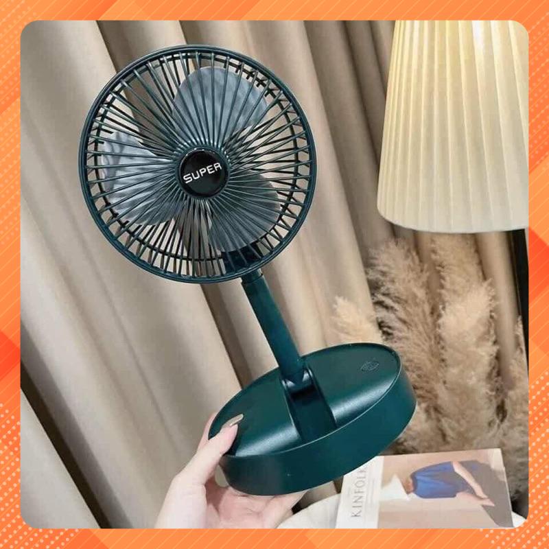 Quạt tích điện gấp gọn