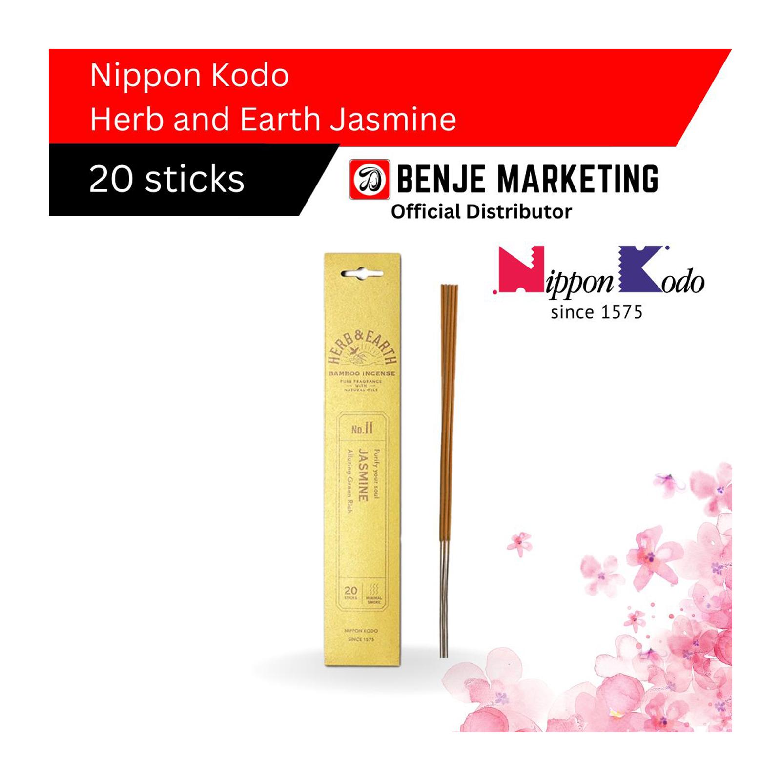 Japanese Incense Nippon Kodo Herb And Earth Jasmine (20 sticks