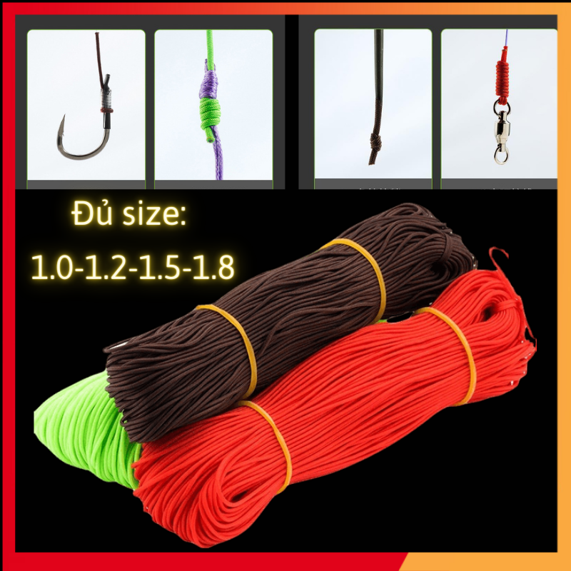1 Mét Dây Đầu Ngọn Cần Đơn, Cần Tay, Cần Câu Đài, Buộc Đầu Trục,... - HOÀI MY FISHING