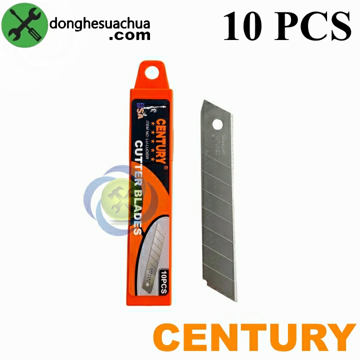 Lưỡi dao rọc giấy century lu-luoidr kích thước 18mm x 100mm x 0.5mm