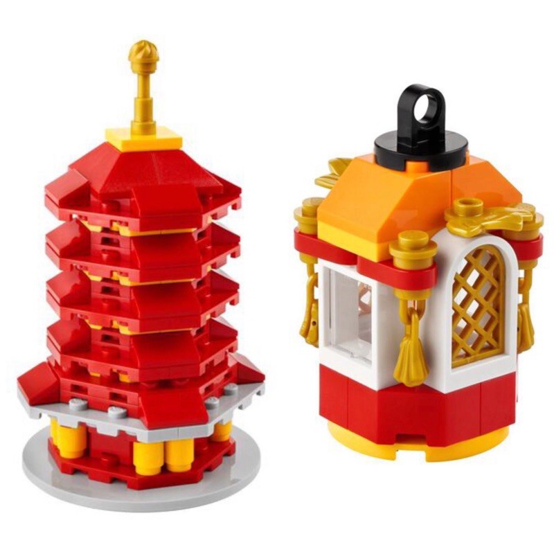 LEGO Chinese New Year LNY Pagoda and 