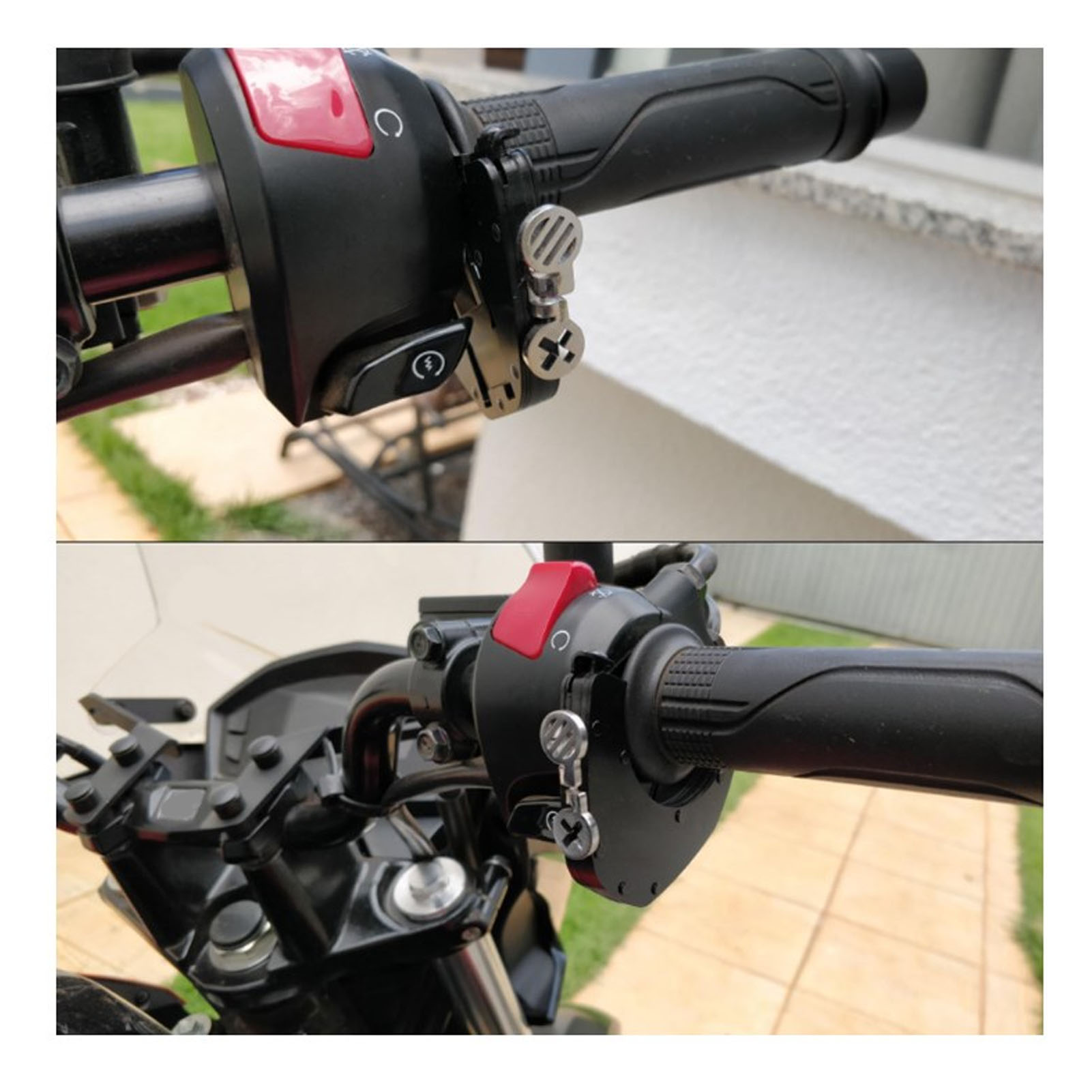 Universal Motorcycle Throttle Lock Thumb Driven Black Adjustable Rustproof Motorcycle Control Throttle Assist for Motorcycles