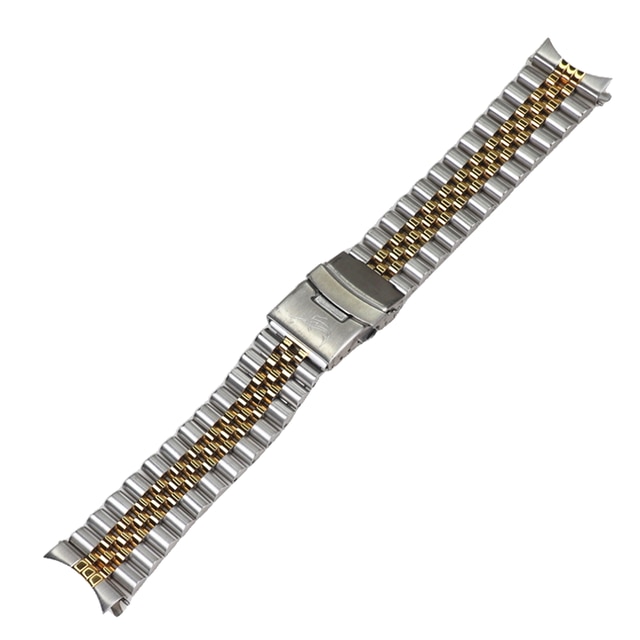 3 Styles 22mm Diving Steel Metal Strap For Casio Duro Mdv107-1A