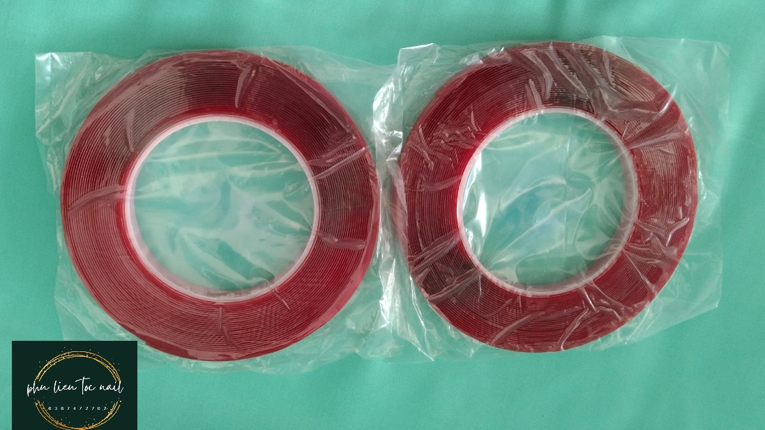 Băng keo tạo fan mi cuộn lớn màu đỏ- Trường Thọ, TĐ