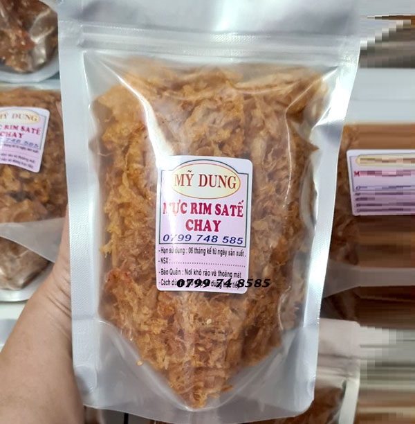 Mực Rim sa Tế Chay 200GR Nhà Làm DATE 6 THÁNG [ SẢN PHẨM RA LÒ MỖI NGÀY]