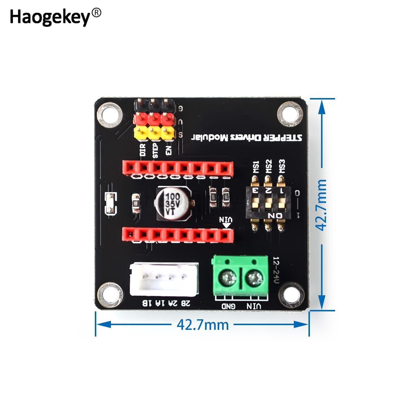 42 Stepper Motor Driver Expansion Board DRV8825 A4988 3D Printer Control Shield Module For Arduino UNO R3 Ramps1.4 DIY Kit One