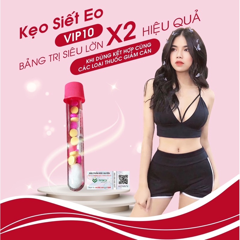 Ống siết eo xổ mỡ Thái X10 (1 ống)