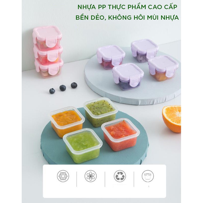 Hộp trữ đông đồ ăn dặm cho bé