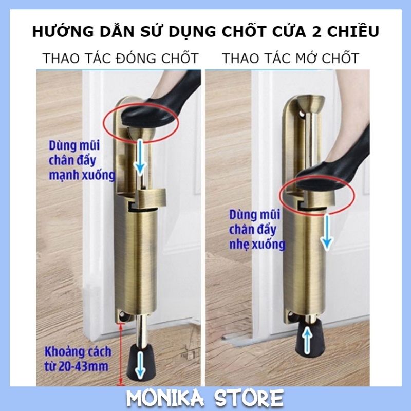 Chặn cửa thẳng đứng chống va đập giữ cửa cản gió lùa