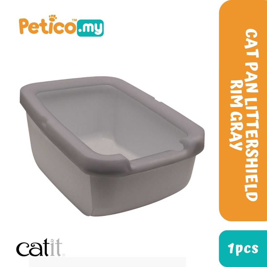 Catit cat shop pan with rim