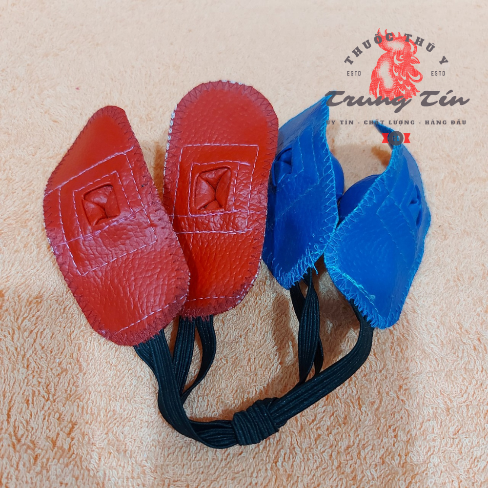 (2 CẶP DÀNH CHO 2 CON GÀ) bịt cựa da thái lan - BAO ÊM