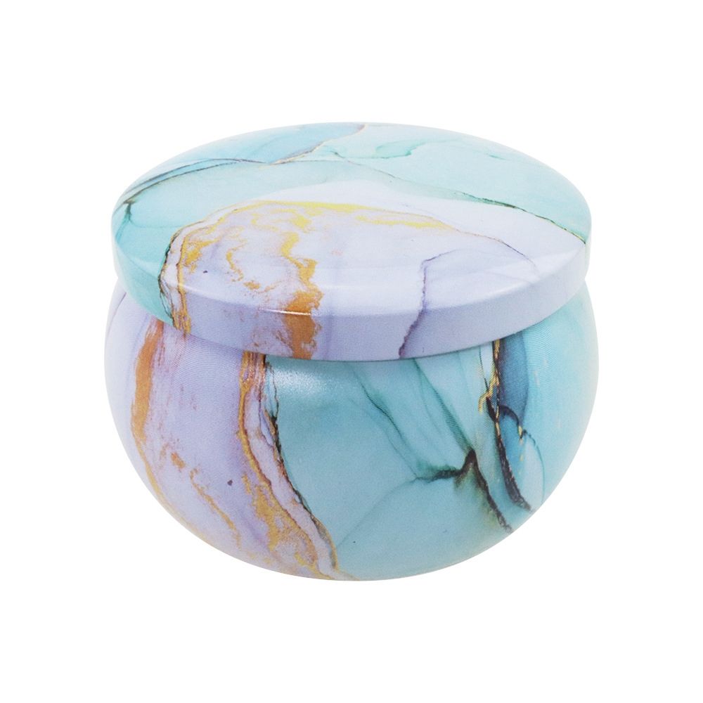 HENRYO Mini Small Packaging Box Japanese Style Candle Jar Snacks Candy Household Storage Box Aromatherapy Jar Tea Cans Tin Plate Canister