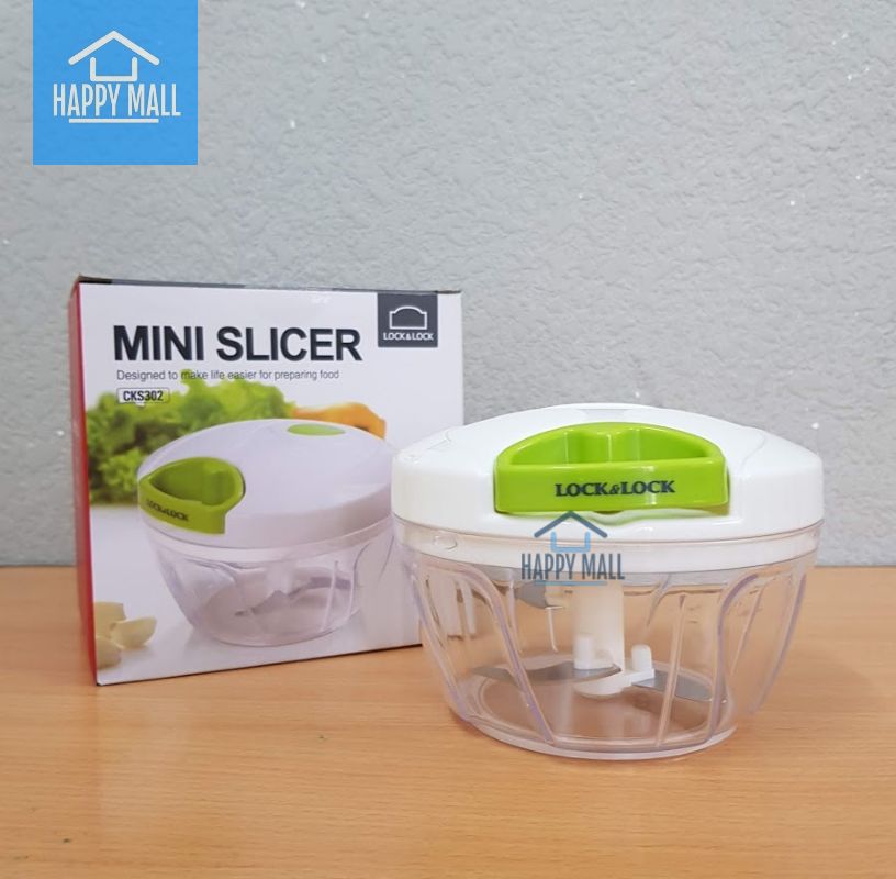 Dụng cụ xay tỏi ớt Lock&Lock xay nhỏ các loại thực phẩm dạng mềm nhanh chóng tiện lợi CKS302 CKS308 CKS309 CKS310