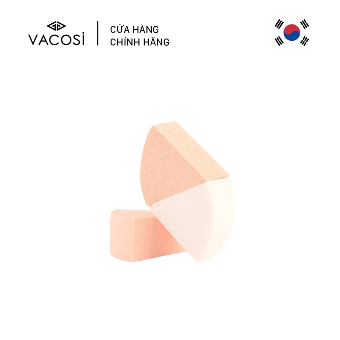 Bông phấn ướt tam giác VACOSI