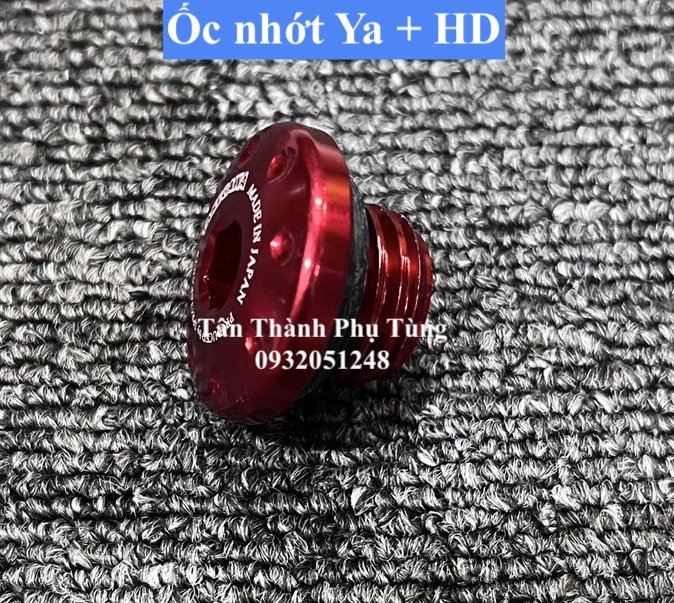 Ốc Mâm lửa, ốc nhớt, nút carte Takegawa - Màu đỏ( giá từng món)