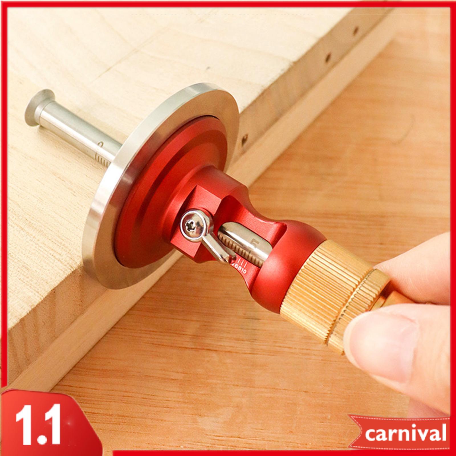 Sunniiee Wheel Marking Gauge Woodworking Scriber Professional Metric Graduations to 130mm Sturdy Fine Adjustable with Carbide Blade for Everyday Use