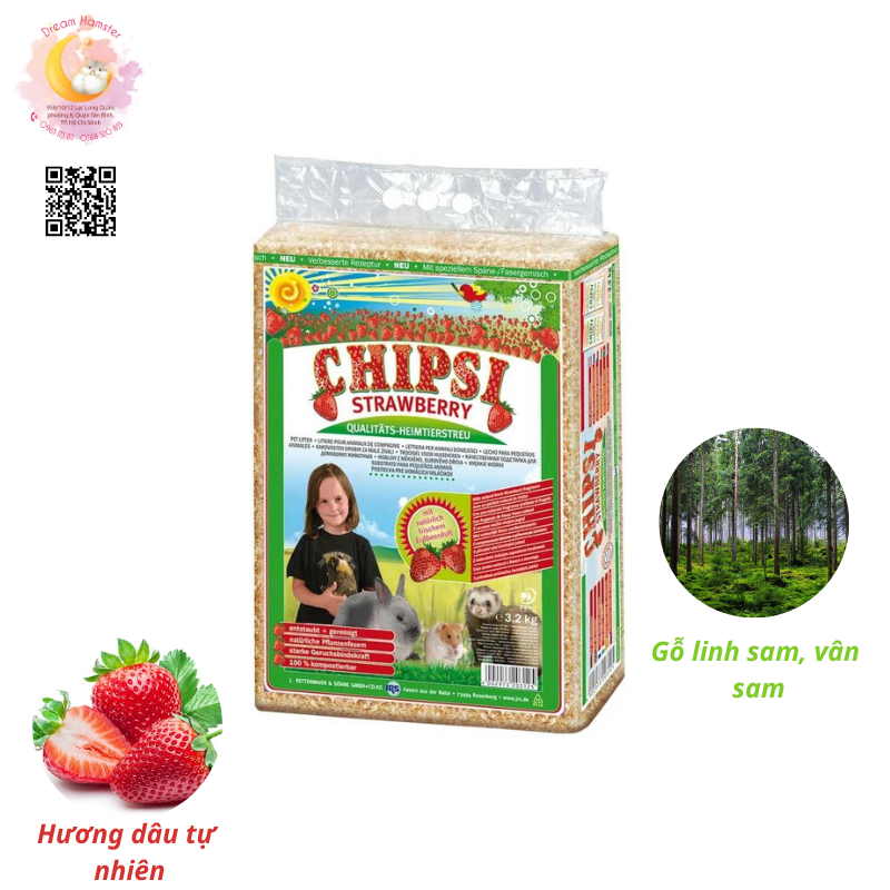 Mùn cưa lót chuồng Chipsi - 3.2kg