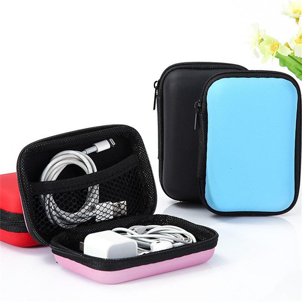 Multi-purpose Cable Management Bag Portable Compact Travel Organizer Mobile Power Case Earphone Package Travel Storage Bag