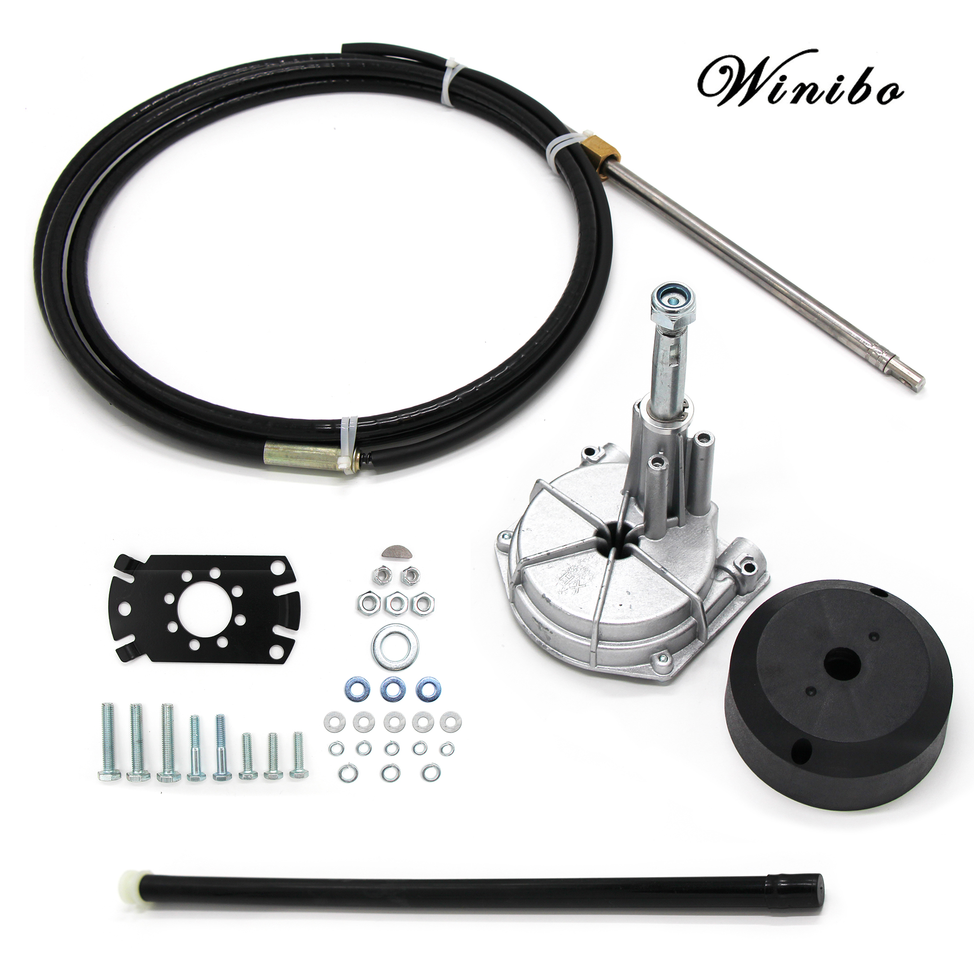 Winibo Marine Outboard Rotary Steering Kit 1032 Feet Boat Steering kit