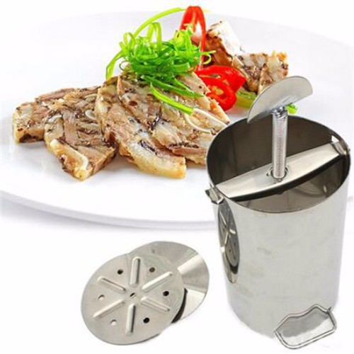 khuôn làm giò xào giò lụa (loại làm 1kg chất liệu inox 304 xịn)