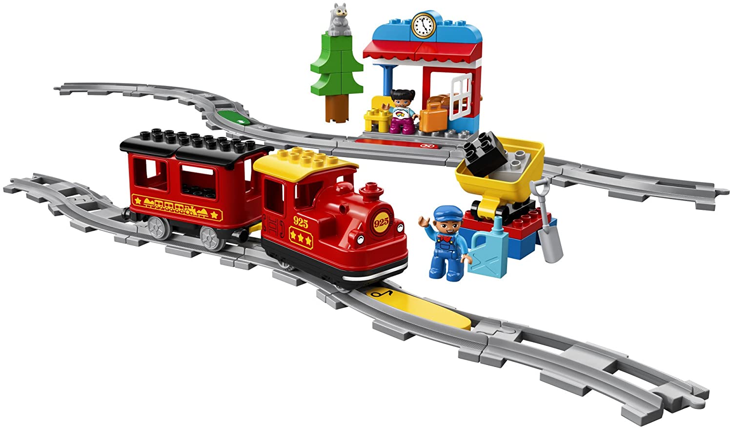 [HAPPY BRICKS] LEGO  DUPLO - 10874 - XE LỬA HƠI NƯỚC - STEAM TRAIN