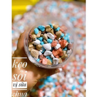 Kẹo Sỏi Đá Nhân Socola Lon 500gram