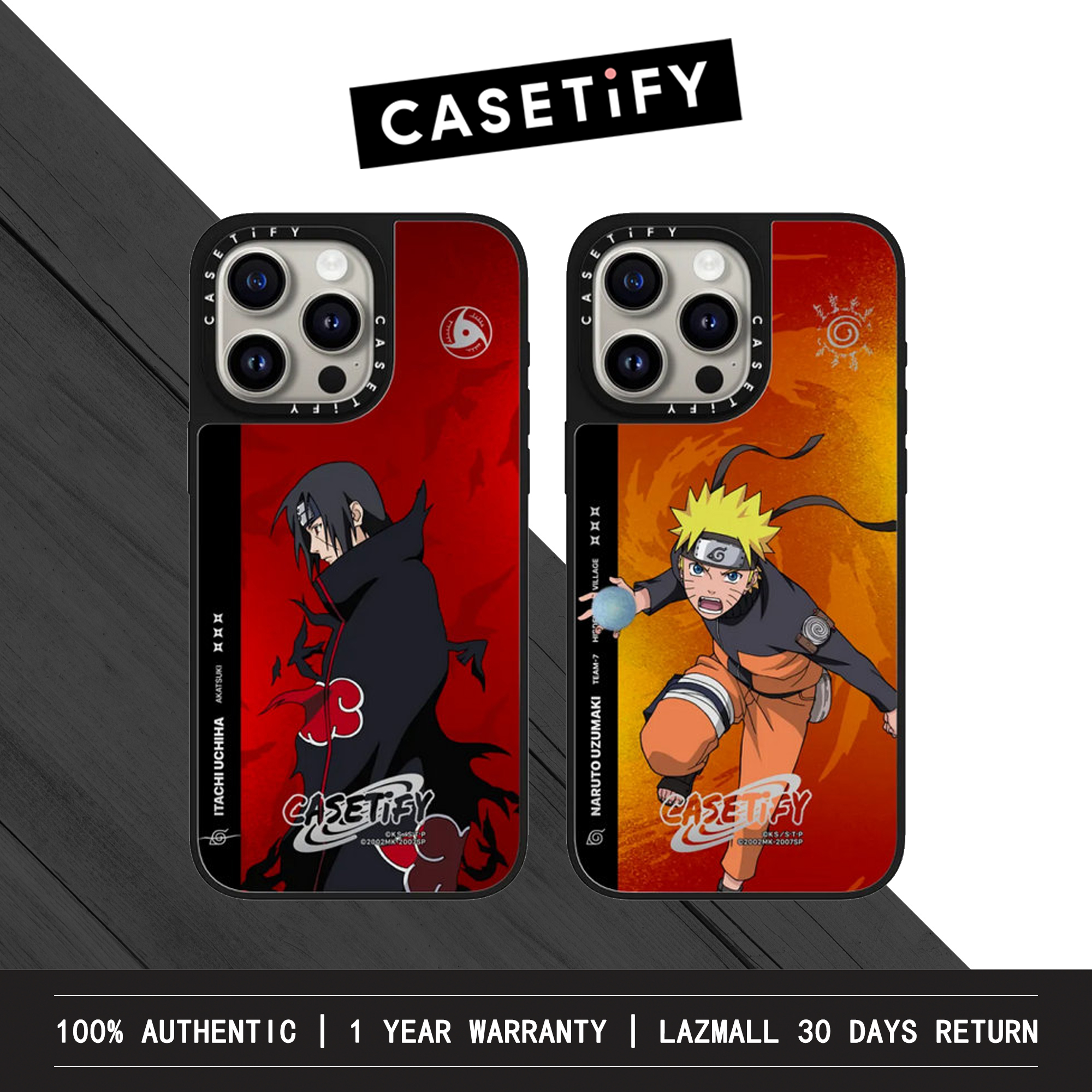 NARUTO x CASETiFY Mirror Phone Case with Magsafe for iPhone 15 Pro 